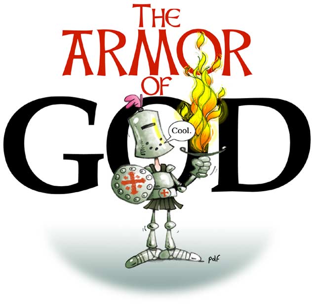 A pretty fun illustration - The Armor of God!