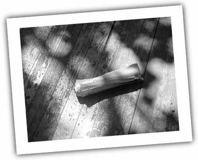 (photo of a newspaper)