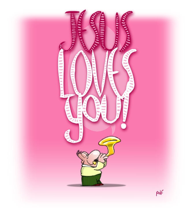 (Fun drawing! It says, 