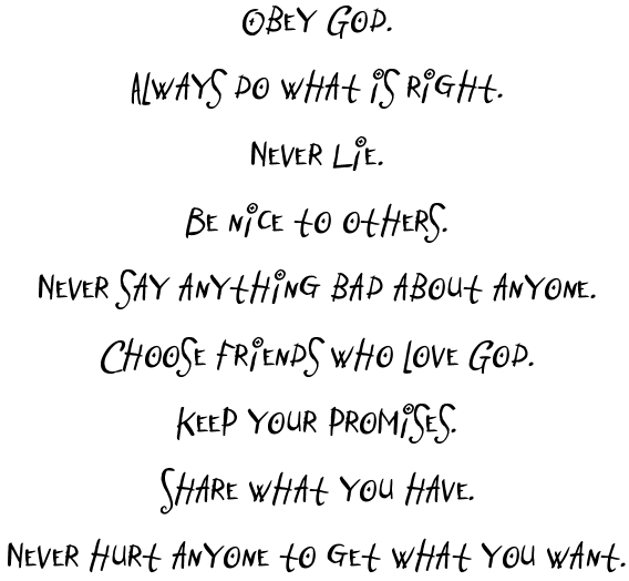 Obey God.