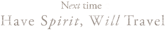 Next time - Have Spirit, Will Travel