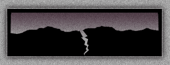 (The earth cracked open)