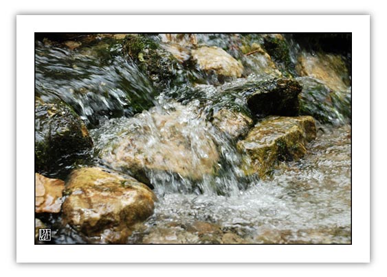 (photo: a refreshing, bubbling spring)