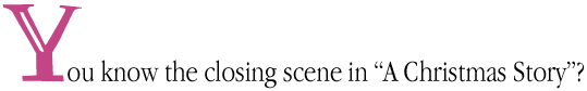 You know the closing scene of